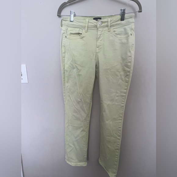 NYDJ Sheri Slim Yellow - Picture 1 of 3